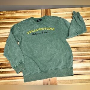 Yellowstone Dutton Ranch Green Sweatshirt